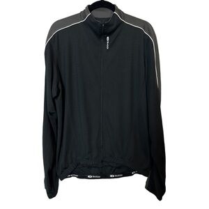 Sugoi Neo L/S Jersey Black Polyester Full Zip Men's Cycling Jacket Size XL